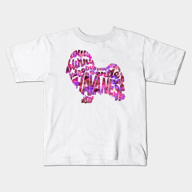 Havanese Kids T-Shirt by inspirowl